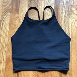 Old Navy Longline sports bra crop top built in bra